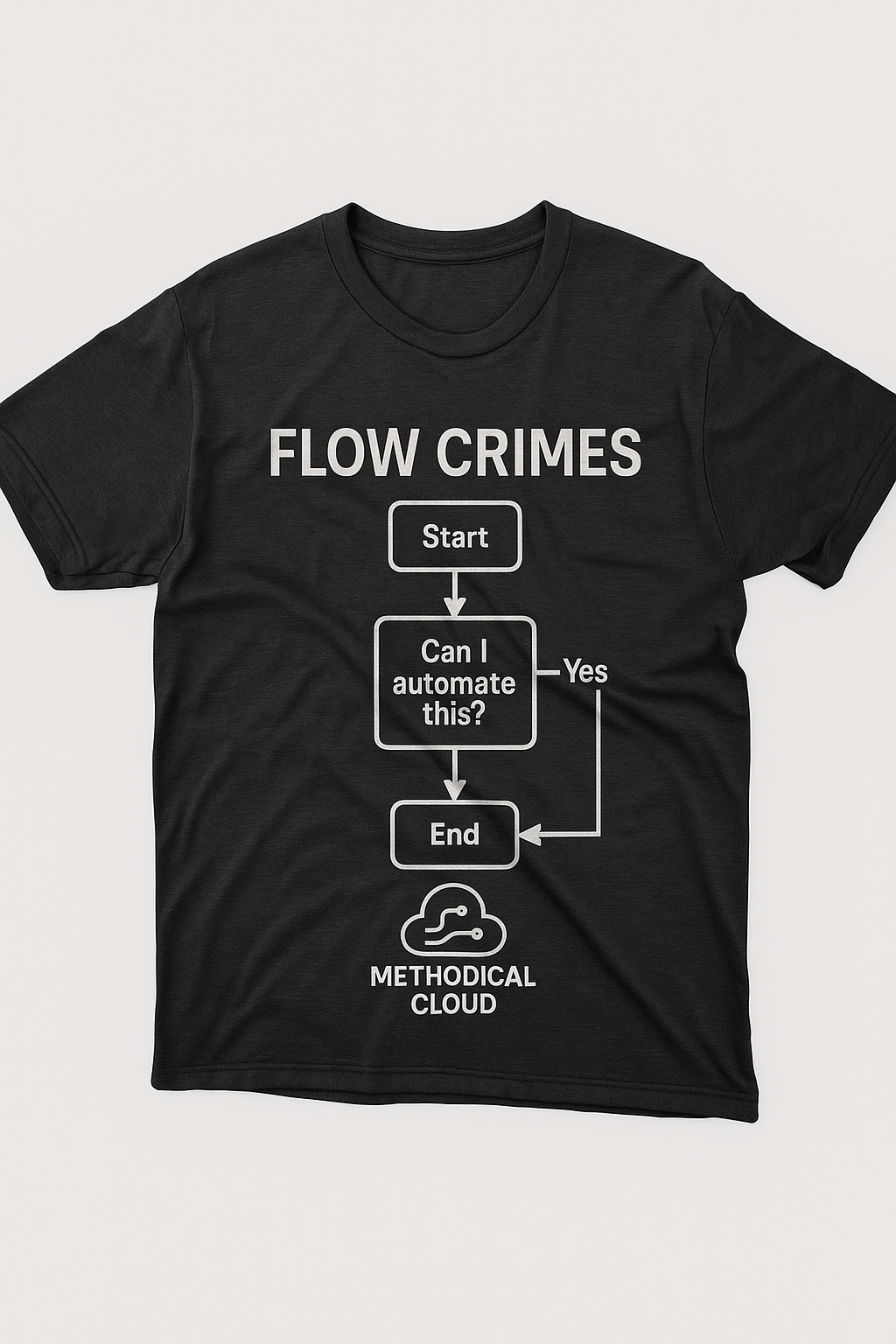 Flow Crimes Flowchart T-Shirt